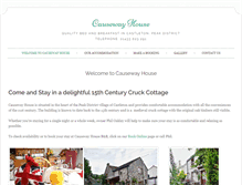 Tablet Screenshot of causewayhouse.co.uk